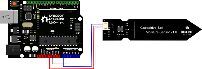 Capacitive-Soil-Moisture Sensor Sketch